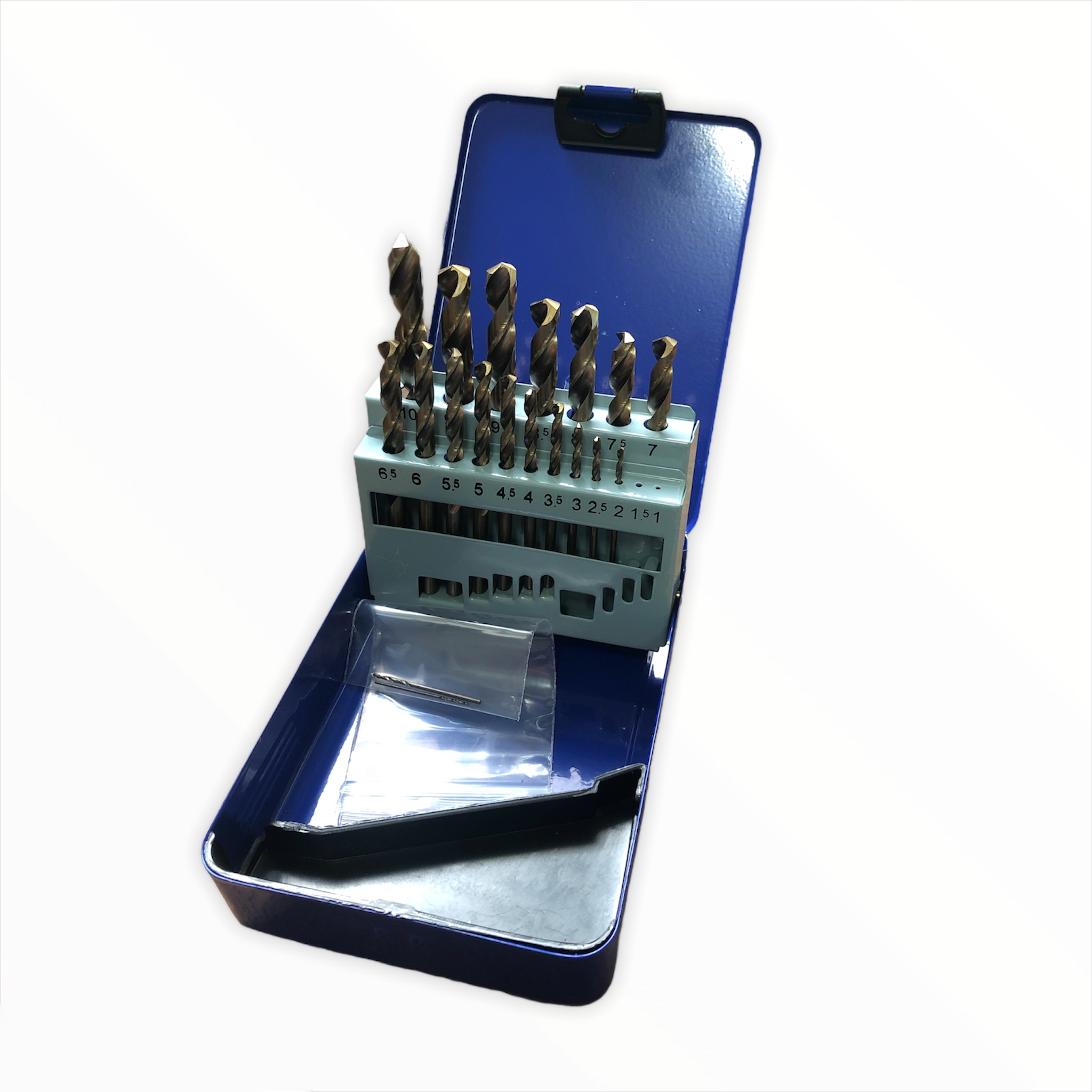 Sada vrtáků na kov HSS-COBALT 8