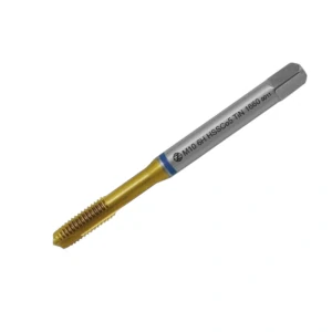 Závitníky strojní M HSSCo5 TiN ISO2 (6H) VA přímá drážka s lamačem DIN371