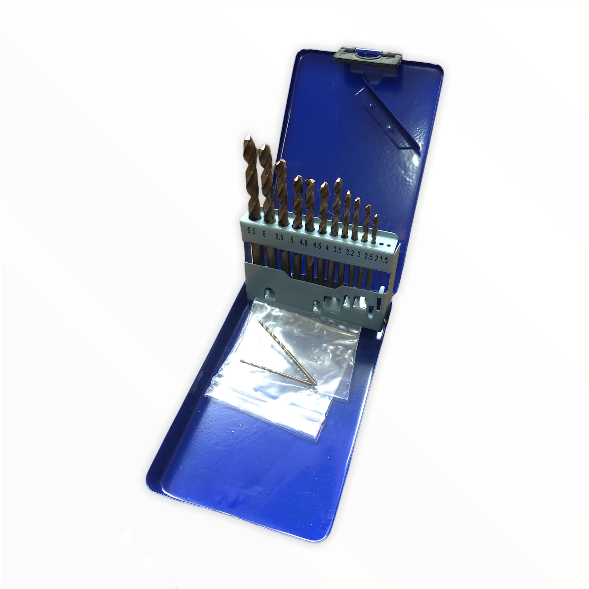 Sada vrtáků na kov HSS-COBALT